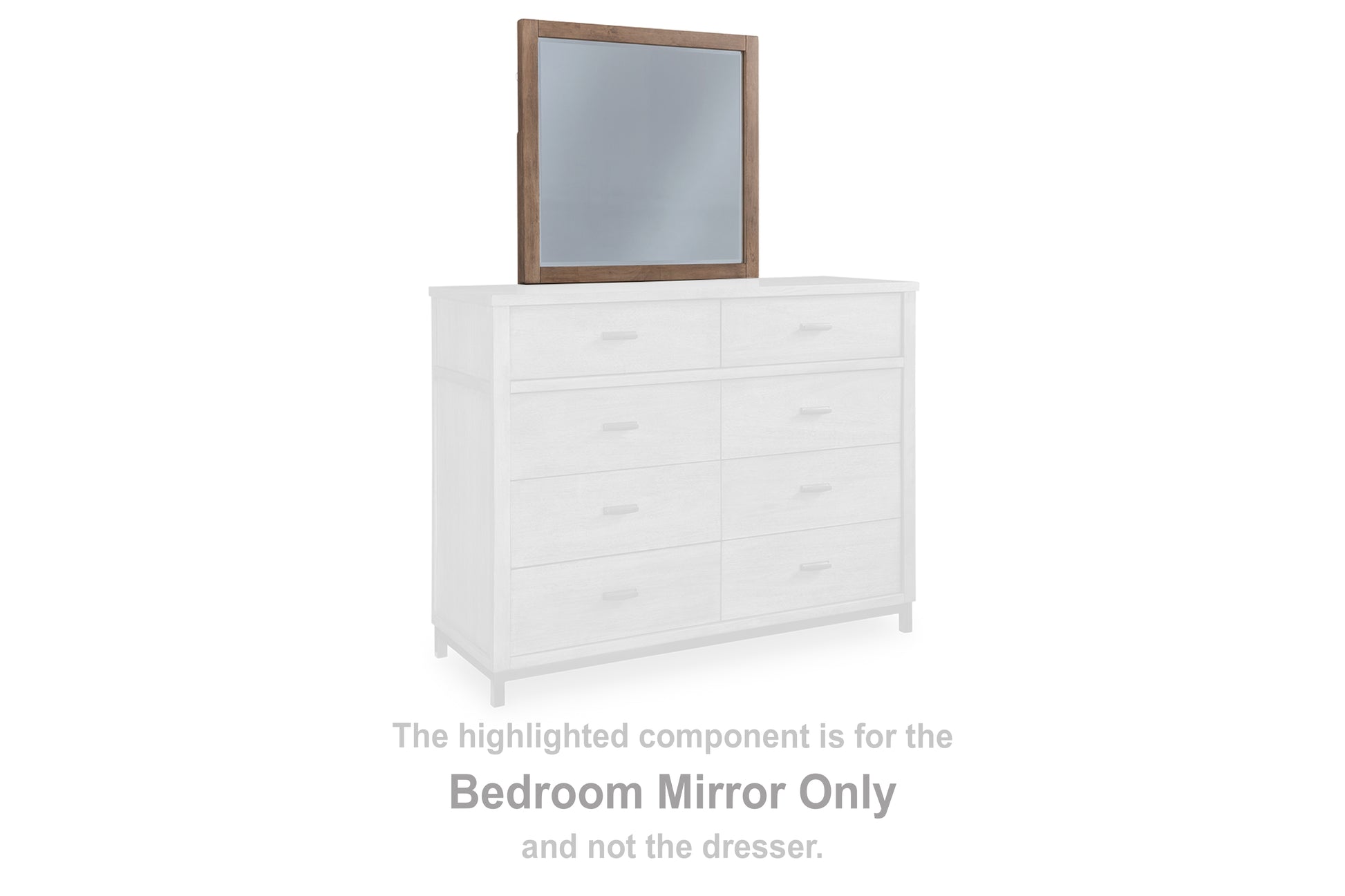 Cassel Furniture Outlet - Ashley Furniture - Tomtyn Bedroom - Bedroom Mirror / Light Brown - B622-36