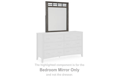 Cassel Furniture Outlet - Ashley Furniture - Montillan Bedroom - Bedroom Mirror / Grayish Brown - B651-36