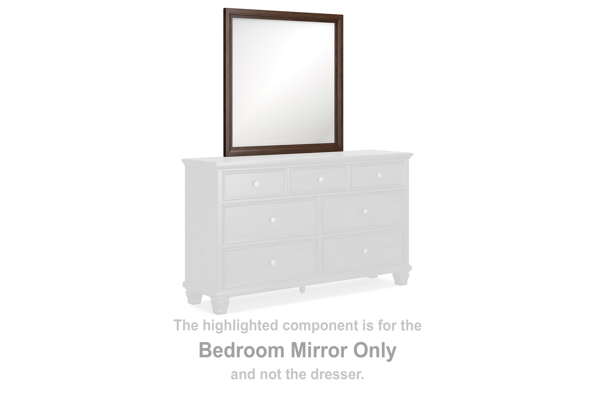 Cassel Furniture Outlet - Ashley Furniture - Danabrin Bedroom - Bedroom Mirror / Brown - B685-36