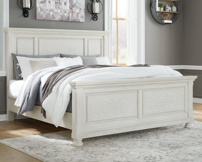 Cassel Furniture Outlet - Ashley Furniture - Robbinsdale Bedroom - Queen Panel Bed / Antique White - B742B2