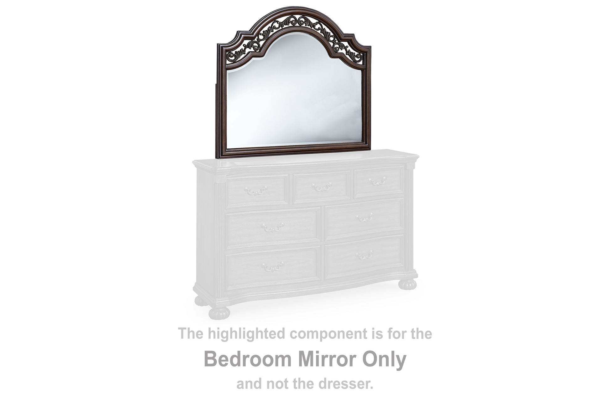 Cassel Furniture Outlet - Ashley Furniture - Lavinton Bedroom - Bedroom Mirror / Brown - B764-36