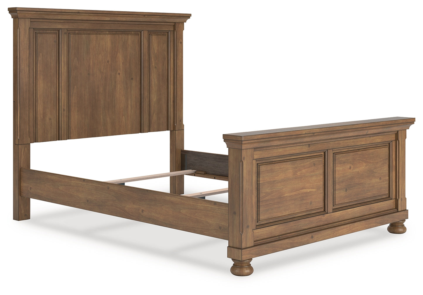 Cassel Furniture Outlet - Ashley Furniture - Feddinger Bedroom - California King Sleigh Bed / Medium Brown - PCB779B16