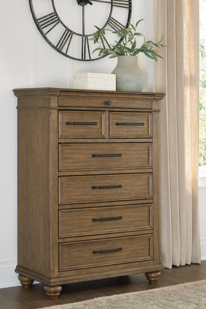 Cassel Furniture Outlet - Ashley Furniture - Karallin Bedroom - Seven Drawer Chest - PCB782-46