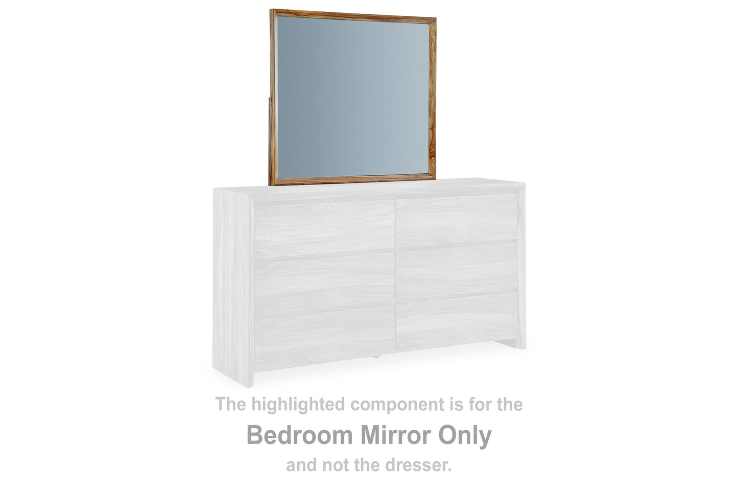 Cassel Furniture Outlet - Ashley Furniture - Dressonni Bedroom - Bedroom Mirror / Brown - B790-36
