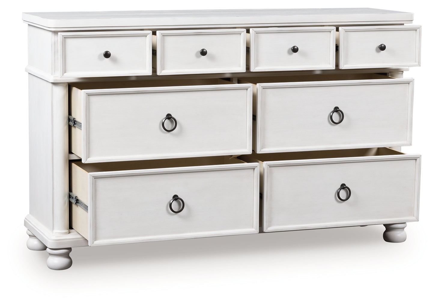 Cassel Furniture Outlet - Ashley Furniture - Rowlenstown Bedroom - Dresser / Antique White - PCB823-31