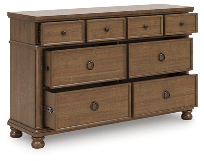 Cassel Furniture Outlet - Ashley Furniture - Rowlenstown Bedroom - Dresser / Brown - PCB824-31