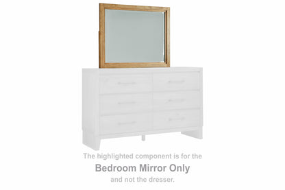 Cassel Furniture Outlet - Ashley Furniture - Sherbana Bedroom - Bedroom Mirror / Light Brown - B833-36