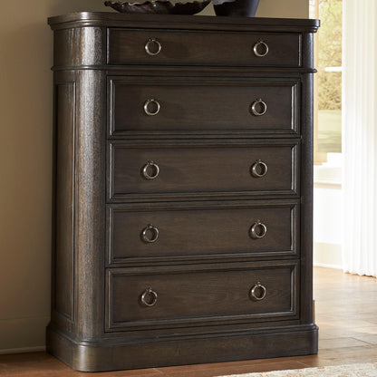 Cassel Furniture Outlet - Ashley Furniture - Wickenger Bedroom - Five Drawer Chest - PCB889-46