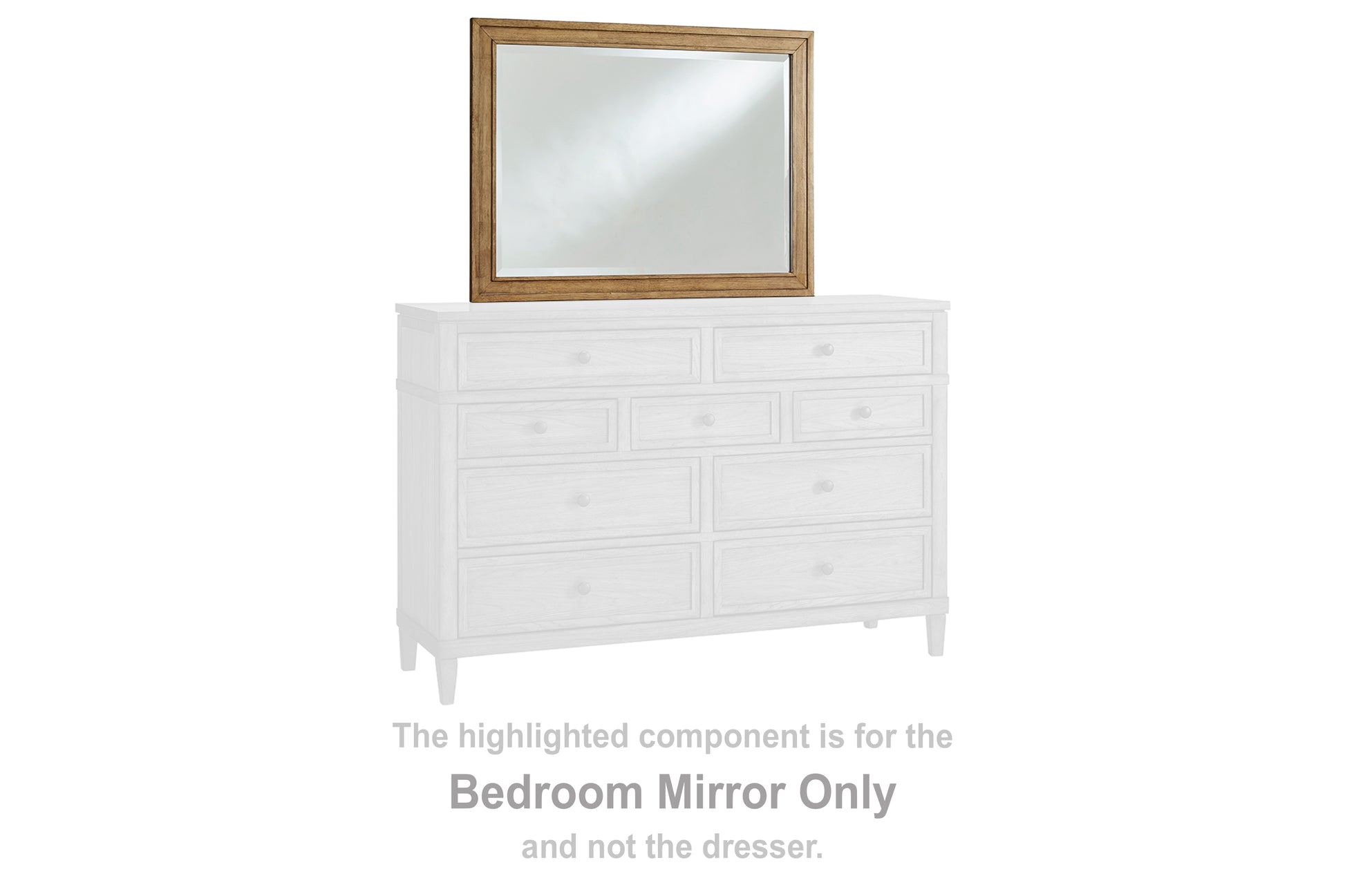 Cassel Furniture Outlet - Ashley Furniture - Sharlance Bedroom - Bedroom Mirror / Brown - B895-36