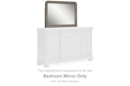 Cassel Furniture Outlet - Ashley Furniture - Lexorne Bedroom - Bedroom Mirror / Gray - B924-36