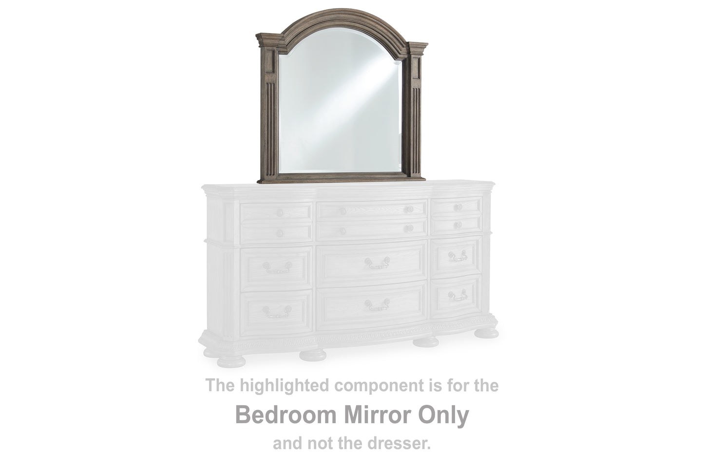 Cassel Furniture Outlet - Ashley Furniture - Ardenfield Bedroom - Bedroom Mirror / Light Brown - B944-36