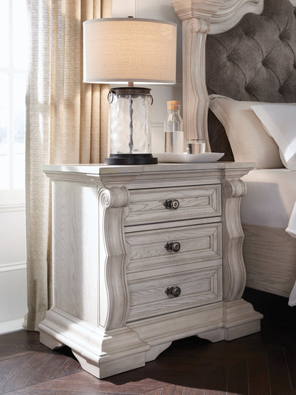 Cassel Furniture Outlet - Ashley Furniture - Bruchandi Bedroom - Dresser and Mirror / Antique White - PCB948B1