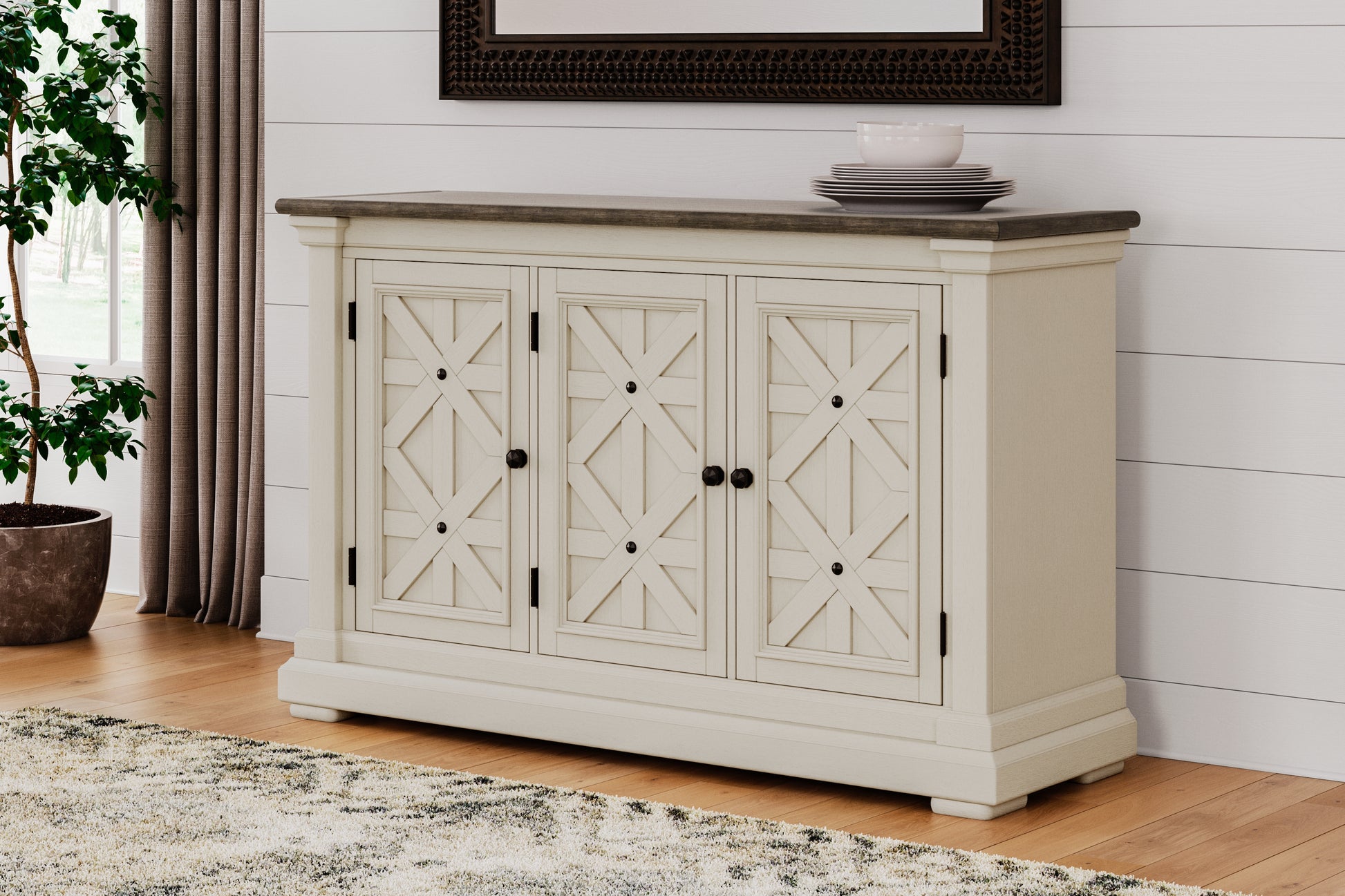 Cassel Furniture Outlet - Ashley Furniture - Bolanburg Dining Room - Dining Chair (Set of 2) / Two-tone - D647-02X2