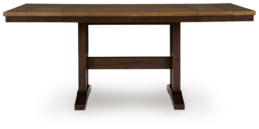 Cassel Furniture Outlet - Ashley Furniture - Rylandeen Dining Room - RECT DRM Counter EXT Table - PCD651-32