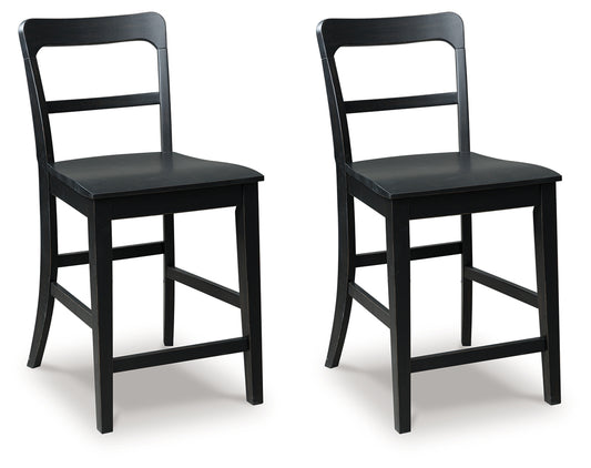 Cassel Furniture Outlet - Ashley Furniture - Greddinton Counter Height Barstool (Set of 2) - Counter Height Barstool (Set of 2) / Multi - PCD824-124X2