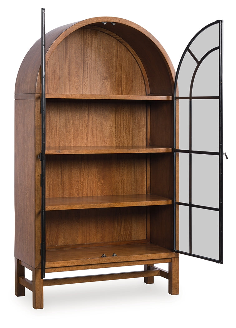 Cassel Furniture Outlet - Ashley Furniture - Greddinton Display Cabinet - Display Cabinet / Brown/Black - PCD824-476
