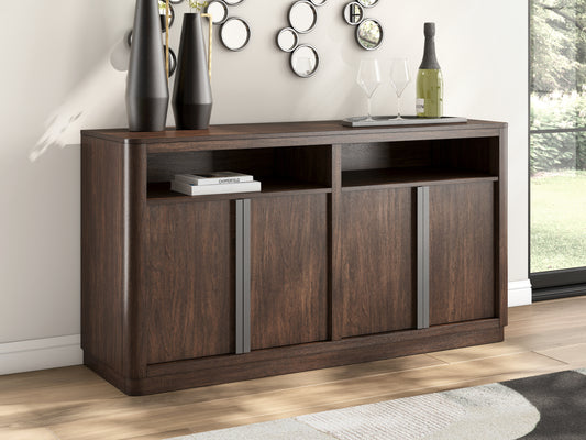 Cassel Furniture Outlet - Ashley Furniture - Dilenno Dining Server - Dining Room Server / Dark Brown - PCD857-60