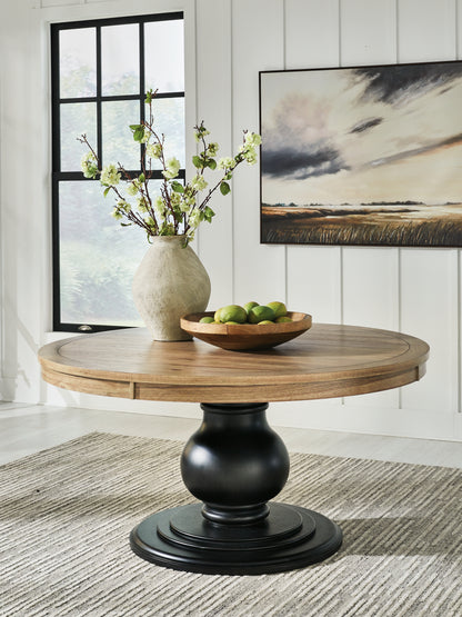 Cassel Furniture Outlet - Ashley Furniture - Ridgester Dining Room - Dining Table / Light Brown - D858D4
