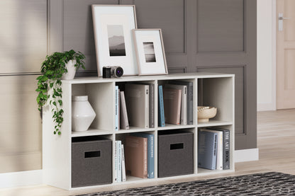 Cassel Furniture Outlet - Ashley Furniture - Aprilyn Eight Cube Organizer - Eight Cube Organizer / White - EA1024-4X2