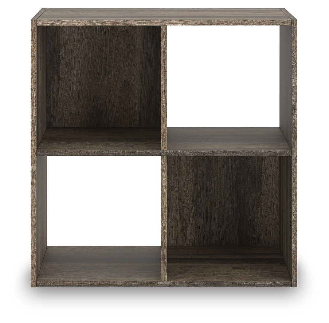 Cassel Furniture Outlet - Ashley Furniture - Shallifer Four Cube Organizer - Four Cube Organizer / Brown - EA1104-2X2