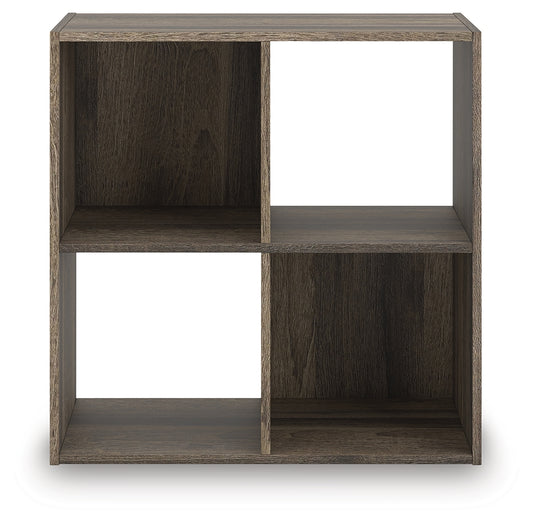 Cassel Furniture Outlet - Ashley Furniture - Shallifer Four Cube Organizer - Four Cube Organizer / Brown - EA1104-2X2