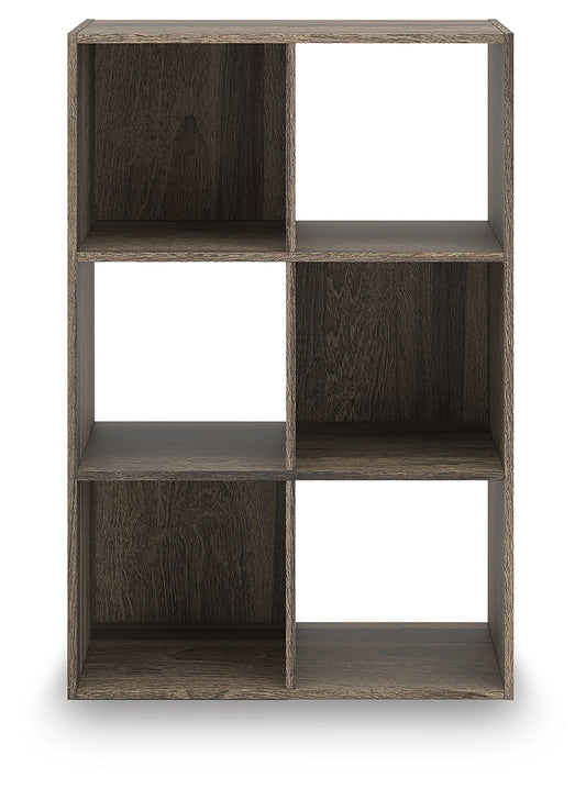 Cassel Furniture Outlet - Ashley Furniture - Shallifer Six Cube Organizer - Six Cube Organizer / Brown - EA1104-3X2