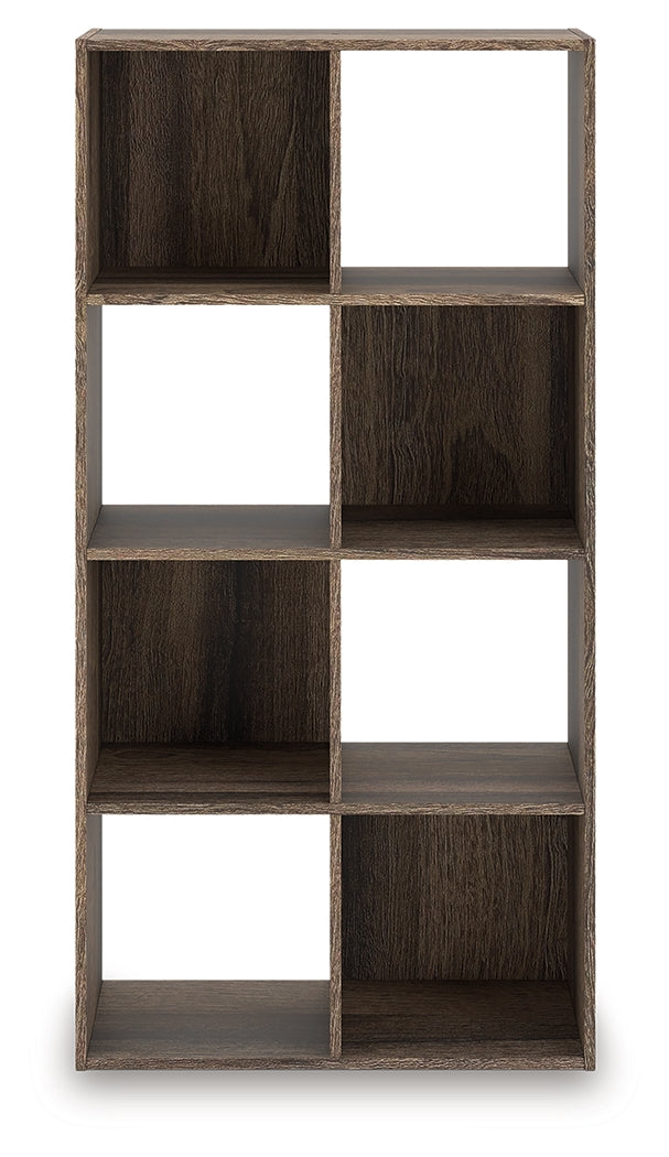 Cassel Furniture Outlet - Ashley Furniture - Shallifer Eight Cube Organizer - Eight Cube Organizer / Brown - EA1104-4X2
