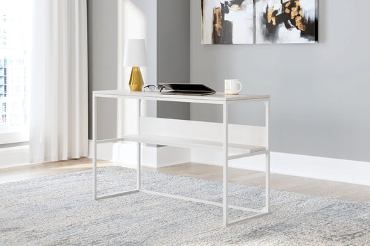 Cassel Furniture Outlet - Ashley Furniture - Deznee Office Desk - Home Office Desk / White - H162-14