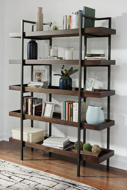 Cassel Furniture Outlet - Ashley Furniture - Starmore Bookcase - Bookcase / Brown - H633-70