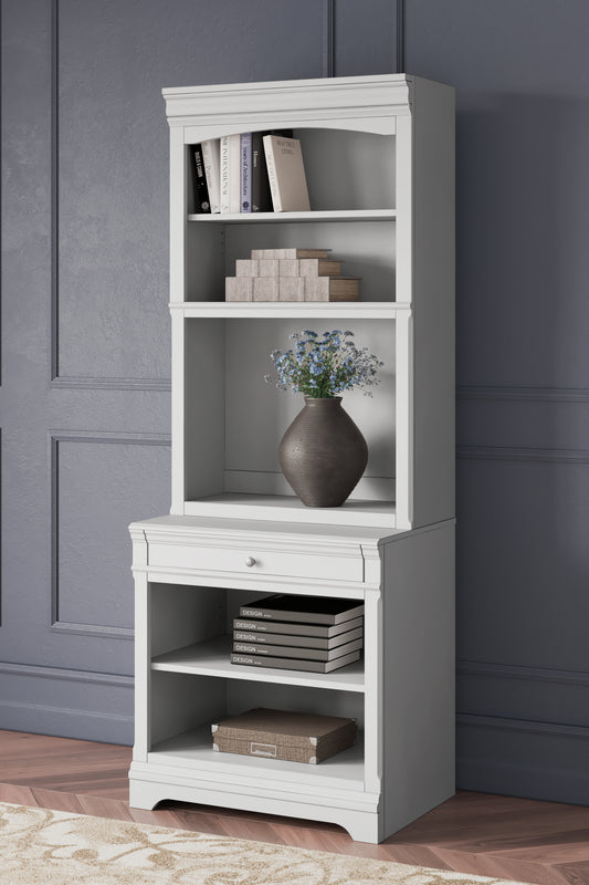 Cassel Furniture Outlet - Ashley Furniture - Kanwyn Bookcase - Bookcase / Whitewash - H777H8