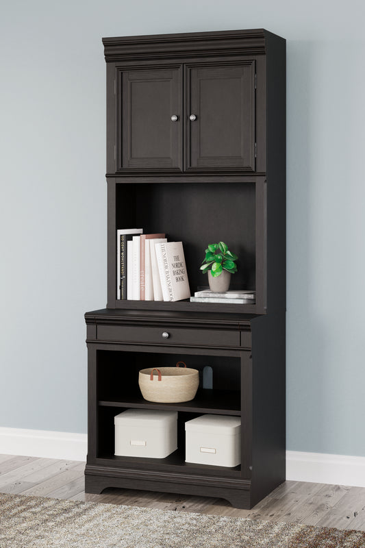Cassel Furniture Outlet - Ashley Furniture - Beckincreek Bookcase - Bookcase / Black - H778H7
