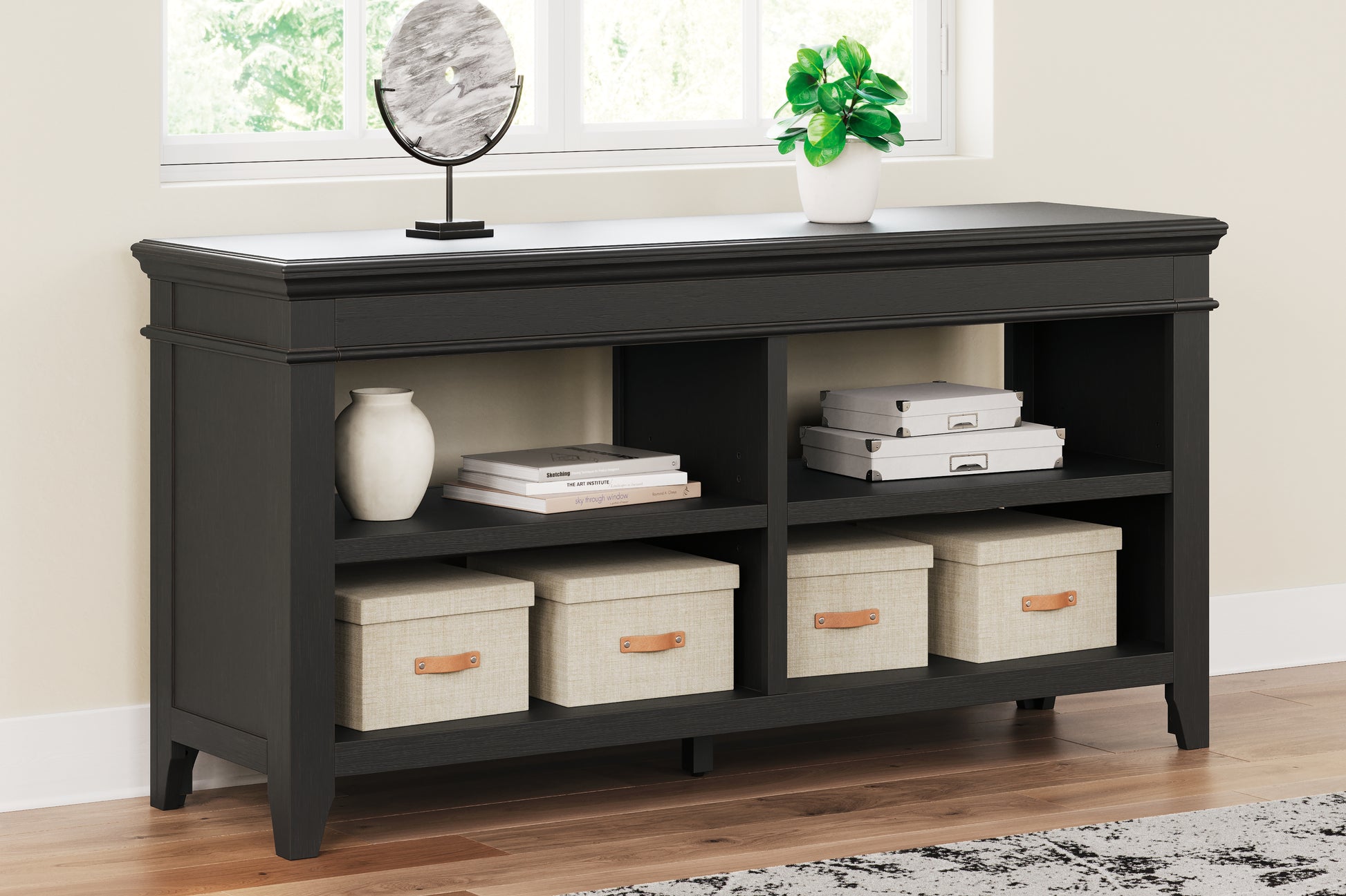 Cassel Furniture Outlet - Ashley Furniture - Beckincreek Credenza - Credenza / Black - H778-46