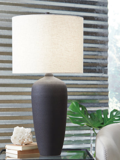 Cassel Furniture Outlet - Ashley Furniture - Ryenburg Lighting - Metal Table Lamp (1/CN) / Black - L207584