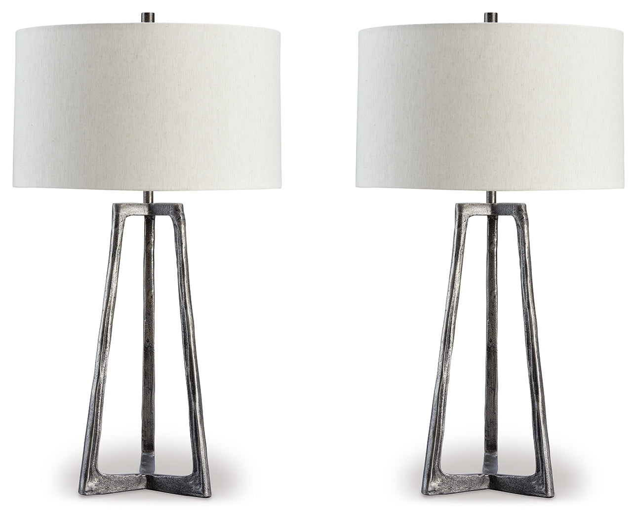 Cassel Furniture Outlet - Ashley Furniture - Ryandale Lighting - Table Lamp (Set of 2) / Antique Pewter Finish - L208334X2