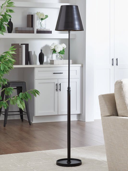 Cassel Furniture Outlet - Ashley Furniture - Wimner Lighting - Metal Table Lamp (1/CN) / Antique Bronze Finish - L208464
