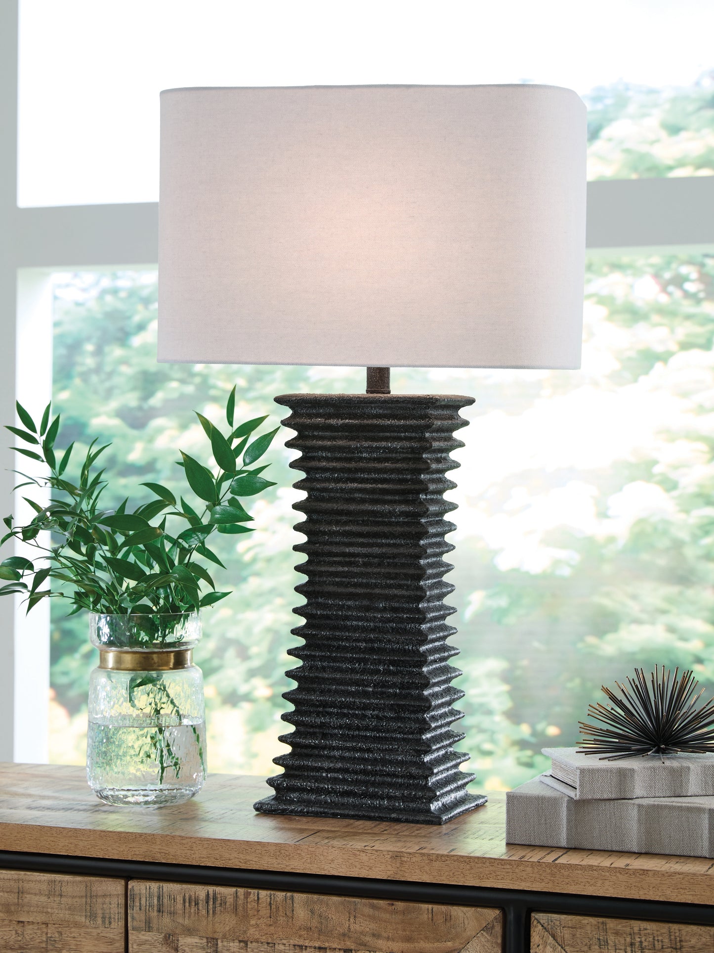 Cassel Furniture Outlet - Ashley Furniture - Golzar Lighting - Poly Table Lamp (1/CN) - L236094