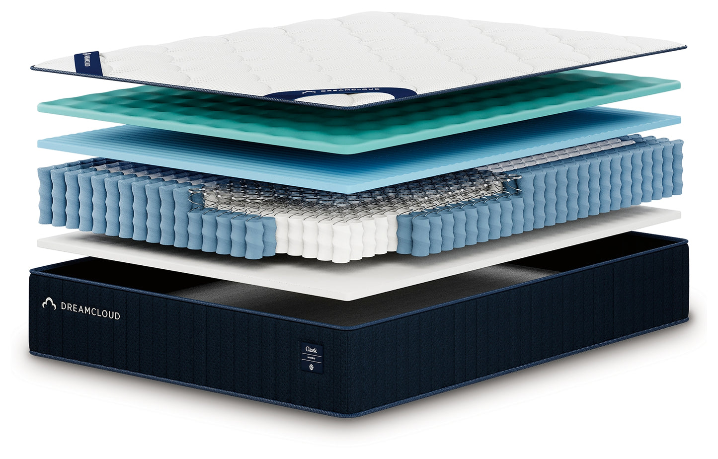 DreamCloud Classic Hybrid Mattresses