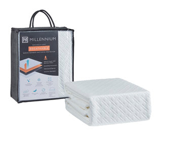 Cassel Furniture Outlet - Ashley Furniture - Basic Protector Queen Mattress Protector (Set of 4) - QN Mattress Protector(4/CS) - M30803