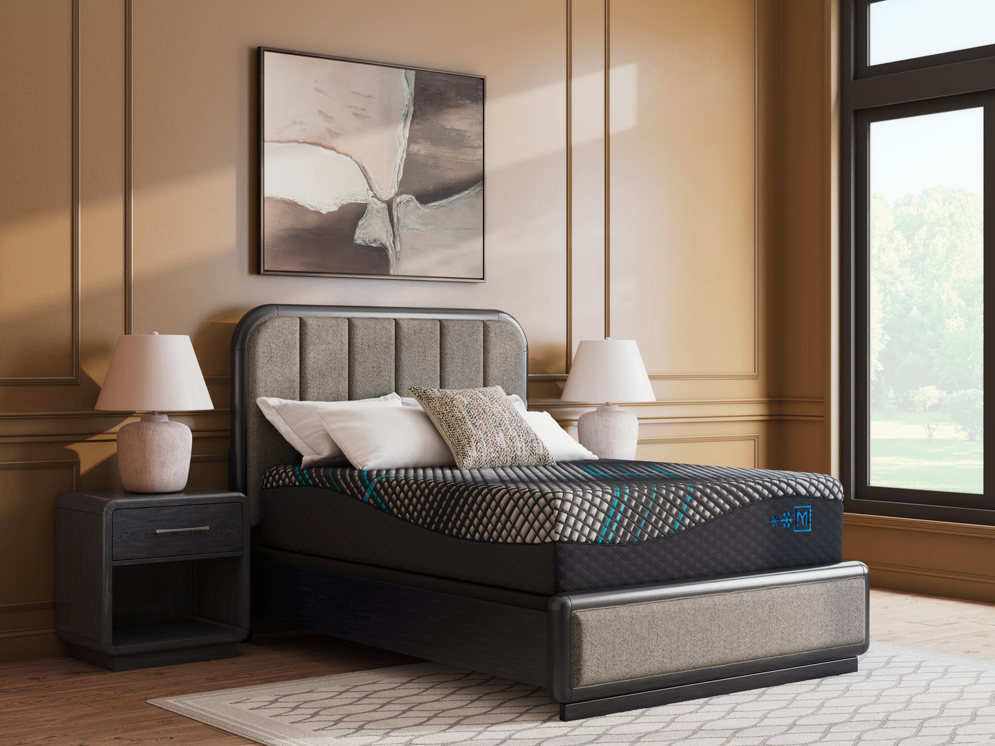 Cassel Furniture Outlet - Ashley Furniture - Millennium 2.0 Hybrid 14 Inch Mattresses - Queen / Black - M31431