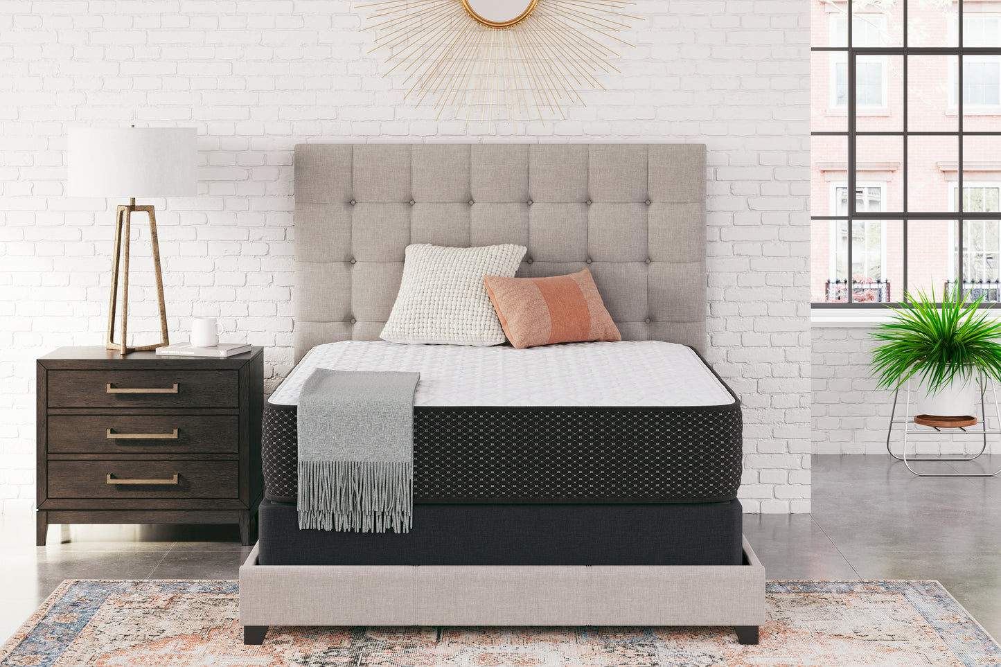 Cassel Furniture Outlet - Ashley Furniture - Limited Edition Firm Mattresses - Queen / White - M41031