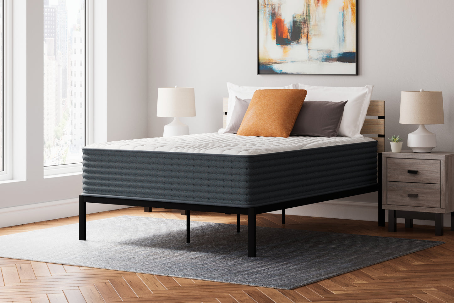 Cassel Furniture Outlet - Ashley Furniture - Hybrid 1400 Mattresses - California King / White - M43751