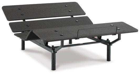 Cassel Furniture Outlet - Ashley Furniture - Cosmic Power Base Queen Adjustable Base - Queen Adjustable Base / Black - M8X232