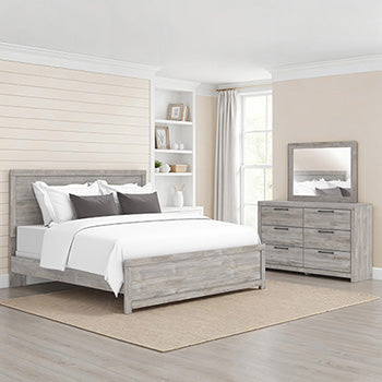 Cassel Furniture Outlet - Ashley Furniture - Broachmyn Bedroom - Bedroom Mirror / Gray - PCB1120-36