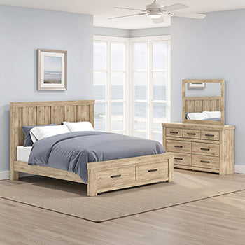 Cassel Furniture Outlet - Ashley Furniture - Oliandon Bedroom - Bedroom Mirror / Light Brown - PCB2844-36