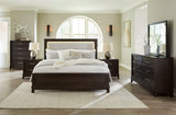 Queen Upholstered Panel Bed