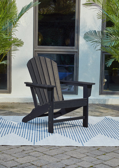 Cassel Furniture Outlet - Ashley Furniture - Sundown Treasure Outdoor - Adirondack Chair / Black - P008-898