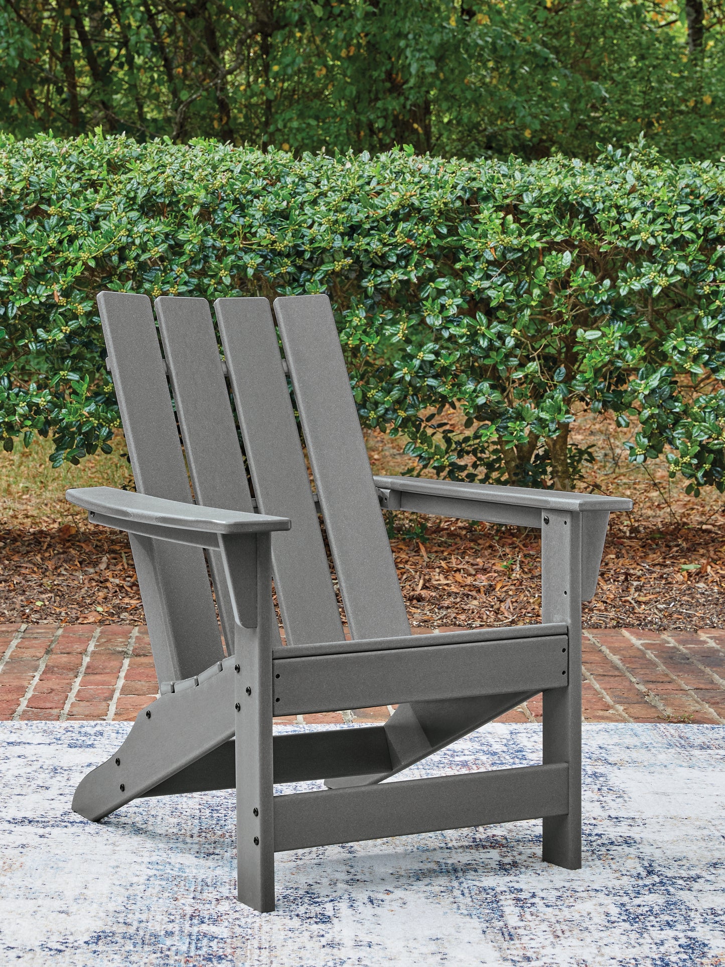 Cassel Furniture Outlet - Ashley Furniture - Cove Beach Outdoor - Adirondack Chair / Gray - PCP803-898