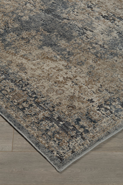 Cassel Furniture Outlet - Ashley Furniture - South Rug - 5' x 7' Rug / Blue/Beige - R402722