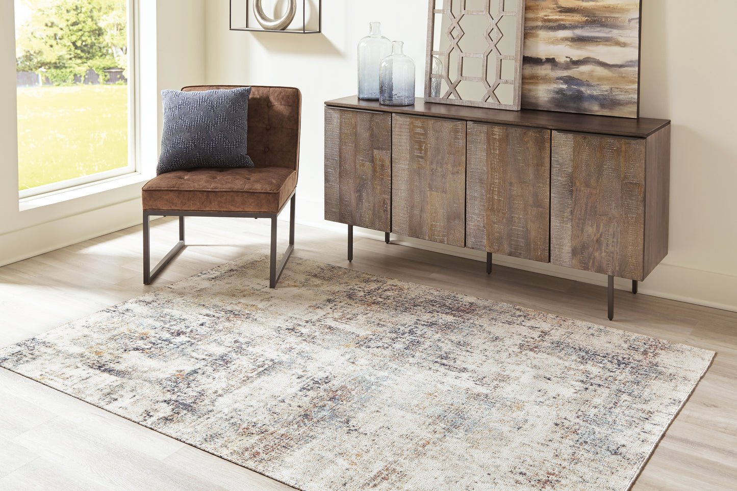 Cassel Furniture Outlet - Ashley Furniture - Jerelyn Rug - 5'3" x 7' Rug / Multi - R405042