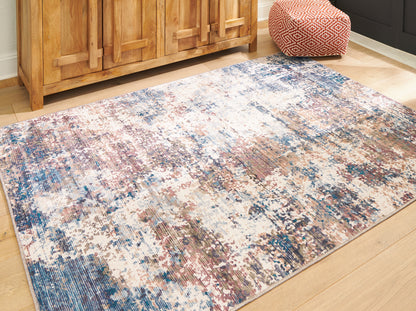 Cassel Furniture Outlet - Ashley Furniture - Willbertal Rug - 5'2" x 7' Washable Rug / Multi - R406652
